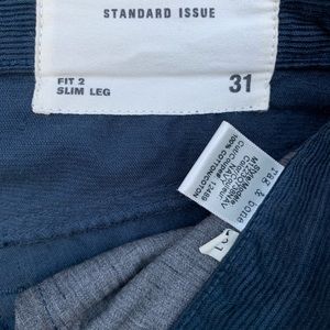 RAG & BONE blue corduroy jeans